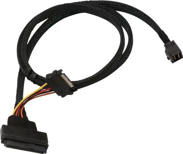 Alt view image 7 of 7 - M.2 MiniSAS HD to U.2 Cable (SFF8643 to SFF8639), PCIeNVMe U.2 SSD Adapter Cable Kit with SIADA40121