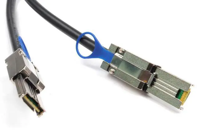 Alt view image 2 of 6 - 2PCS Mini SAS 26Pin SFF8088 to SFF8088 External Attached SCSI Cable, 2M/6.6FT