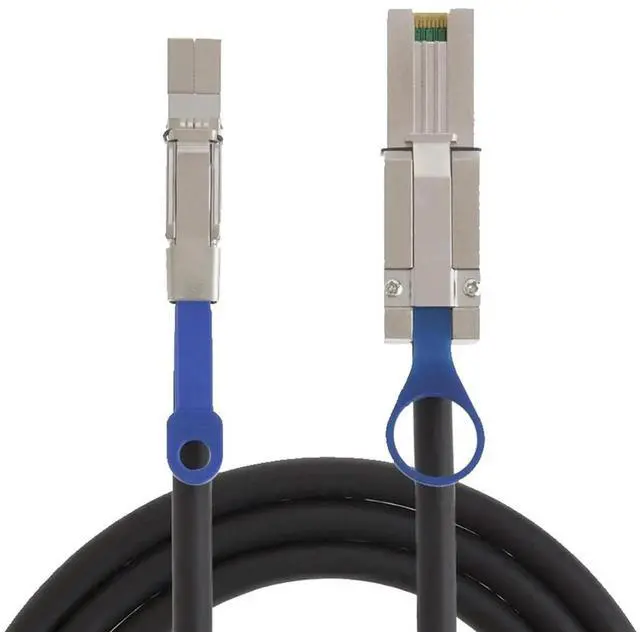 Alt view image 3 of 5 - External Mini SAS HD Cable, SFF8644 to SFF8088, 6Gbps HighSpeed Server Cable, 2M/6.6FT