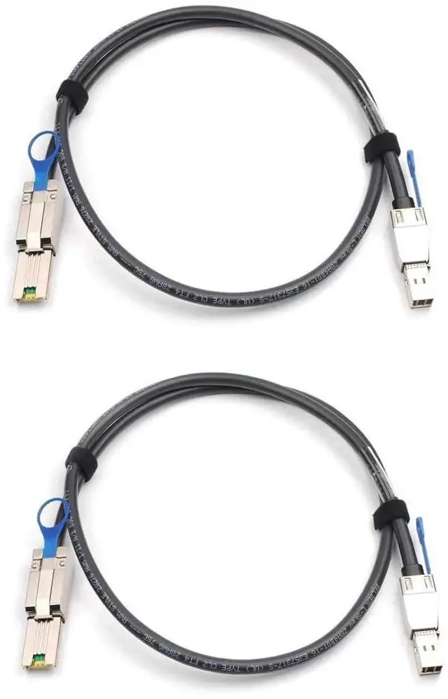 Main image of 2PCS External HD Mini SAS SFF8644 to SFF8088 HighSpeed Server Cable, 1m/3.3FT
