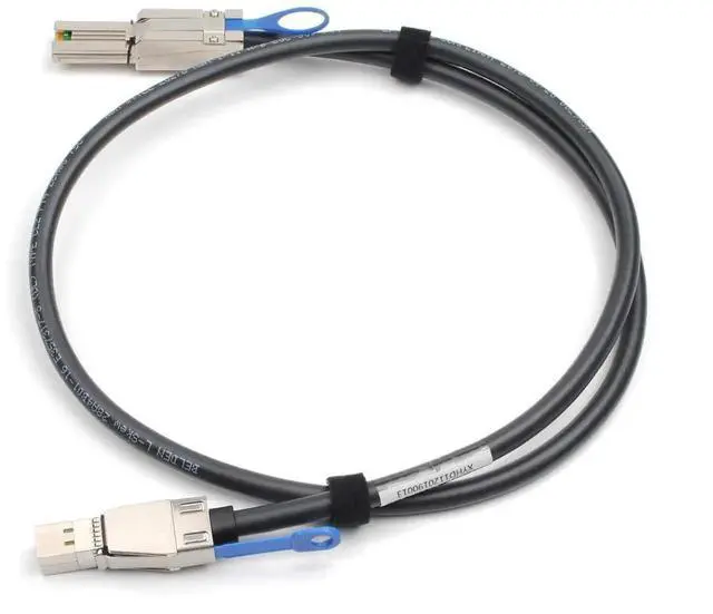 Alt view image 5 of 7 - 2PCS External HD Mini SAS SFF8644 to SFF8088 HighSpeed Server Cable, 1m/3.3FT