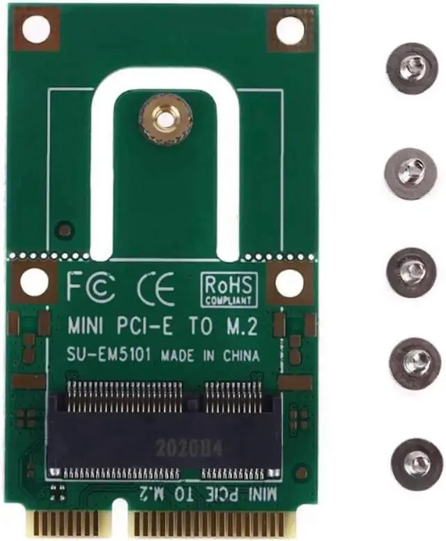 Main image of Mini PCIE to M.2 NGFF EKey Adapter Expansion Card, M.2 EKey Wireless WiFi Module Converter for Laptop, Wholesale Available