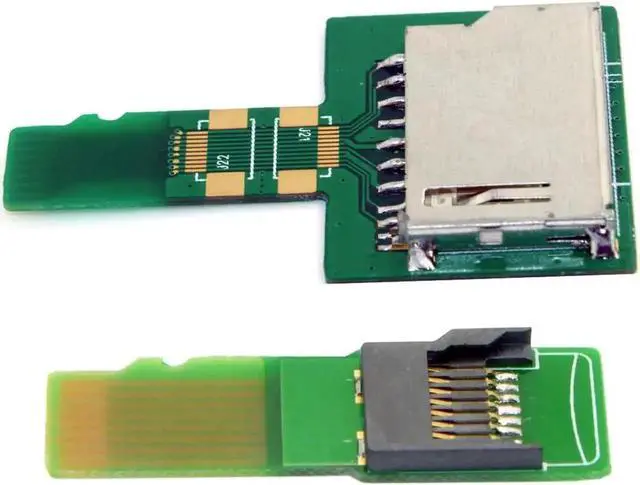 Alt view image 3 of 3 - 1Set SD TF Card Socket Female to MicroSD TF Male Memory Card Extension Adapter, Testing Extender Tool Kit