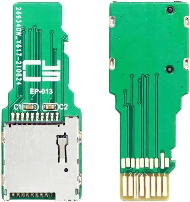 Alt view image 2 of 3 - TF MicroSD Female to Male Extension Adapter, UHSIII / UHS3 / UHS2 HighSpeed Extender