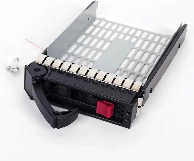 Alt view image 3 of 5 - 373211001 3.5" SATA SAS HDD Tray Caddy for HP ProLiant ML350 G4p G5 G6 ML370 G5 DL180 G6 Servers