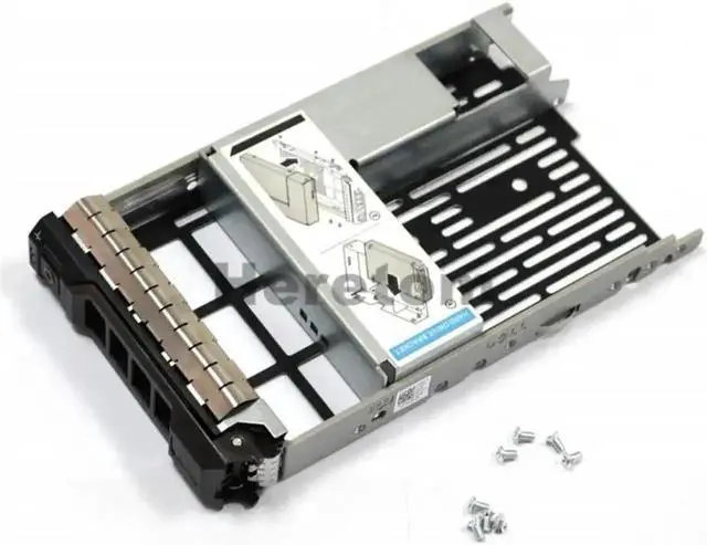 Alt view image 4 of 6 - 2.5" to 3.5" HDD Adapter with 3.5" Drive Tray Caddy for Dell PowerEdge T330 T430 T630 T410 T310 R310 Servers