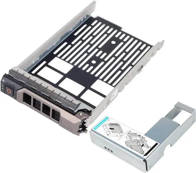 Main image of 3.5" HDD Tray Caddy 0KG1CH with 2.5" SSD Adapter 9W8C4 for Dell R530 R630 R730 R930 T430 T630 R730XD MD1400 MD3400 Servers