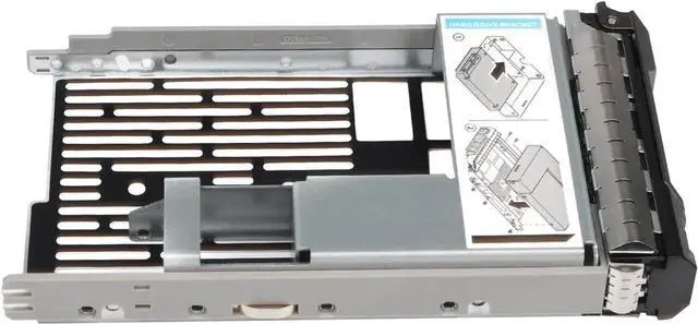 Alt view image 2 of 6 - 3.5" HDD Tray Caddy 0KG1CH with 2.5" SSD Adapter 9W8C4 for Dell R530 R630 R730 R930 T430 T630 R730XD MD1400 MD3400 Servers