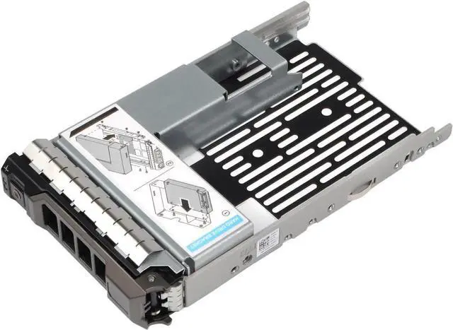 Alt view image 5 of 6 - 3.5" HDD Tray Caddy 0KG1CH with 2.5" SSD Adapter 9W8C4 for Dell R530 R630 R730 R930 T430 T630 R730XD MD1400 MD3400 Servers