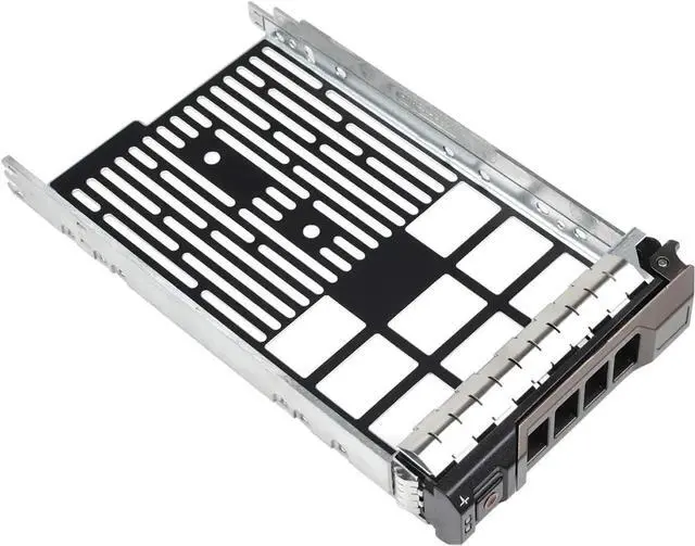 Alt view image 2 of 7 - 3.5" HDD Tray Caddy F238F with 2.5" SSD Adapter 9W8C4 for Dell PowerEdge R310 T310 R410 T410 R415 R510 Servers