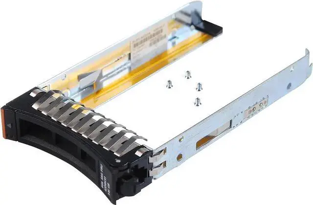Alt view image 3 of 4 - 2Pack 2.5" SAS SATA Hard Drive Tray Caddy 44T2216, SSD Mount Bracket Compatible with IBM x3250 x3550 x3650 x3500 x3200 x3400 M2/M3/M4 HS12 HS22 Servers