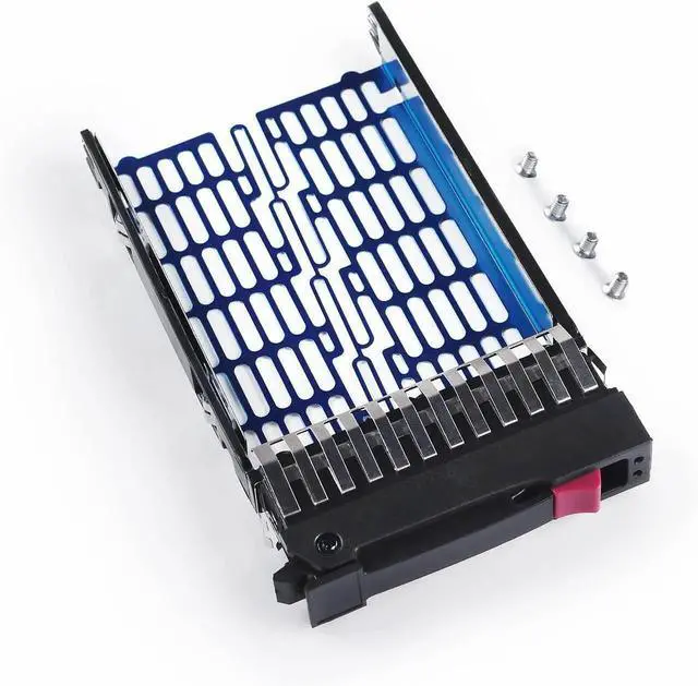 Alt view image 6 of 6 - 2Pack 2.5" HDD SSD Hard Drive Tray Caddy 378343002 371593001, Compatible with HP ProLiant DL380 DL360 G6, DL580 DL585 G5, BL20p, ML570 G4 Series Servers
