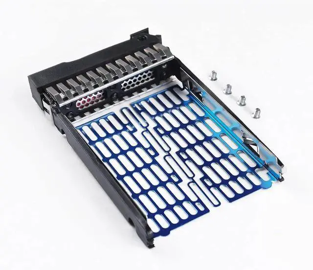 Alt view image 2 of 6 - 2Pack 2.5" HDD SSD Hard Drive Tray Caddy 378343002 371593001, Compatible with HP ProLiant DL380 DL360 G6, DL580 DL585 G5, BL20p, ML570 G4 Series Servers