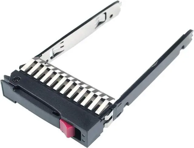 Alt view image 3 of 4 - 2Pack 2.5" Hard Drive Tray Caddy 500223001 500223002, SSD/HDD Mount Bracket Compatible with HP G5/G6/G7 DL380 DL360 DL580 BL460c ML350 ML370 ML570 Servers