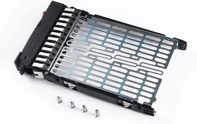 Alt view image 4 of 5 - 2.5" Hard Drive Tray Caddy 378343002 371593001, SSD/HDD Mount Bracket Compatible with HP ProLiant DL380 DL360 G6, DL580 DL585 G5, ML570 G4, DL385 G5p, DL360 G4p Servers