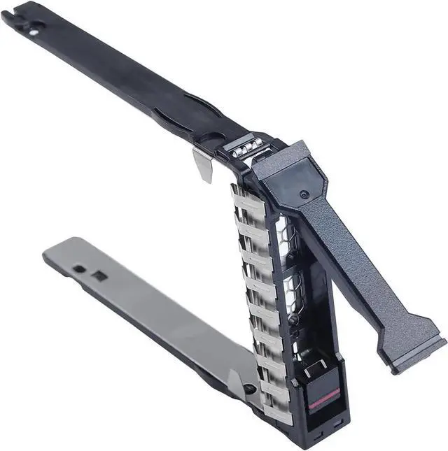 Alt view image 4 of 6 - 2.5" SSD HDD Mounting Bracket P22892001, Hard Drive Caddy Holder with 4 Mounting Screws Compatible with HP ProLiant DL325 DL385 Gen10 / G10 Plus v2 Servers