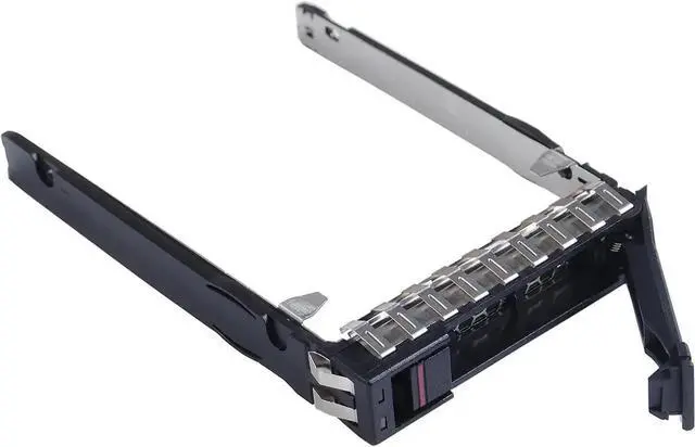 Alt view image 2 of 6 - 2.5" SSD HDD Mounting Bracket P22892001, Hard Drive Caddy Holder with 4 Mounting Screws Compatible with HP ProLiant DL325 DL385 Gen10 / G10 Plus v2 Servers
