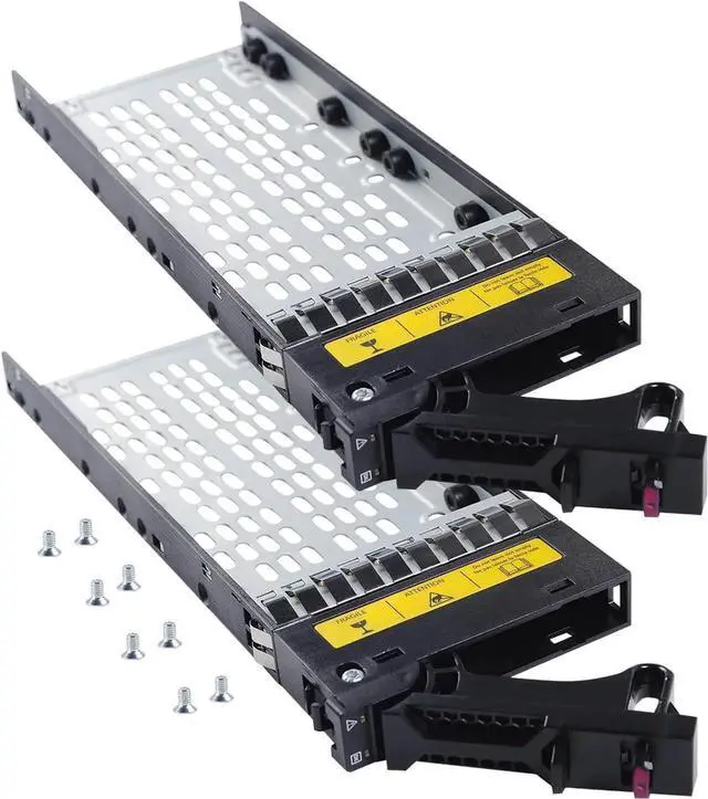 Main image of 2Pack 2.5" SFF SAS/SATA SSD Hard Drive Tray Caddy Bracket P14405001 for HPE MSA M2 1060 2060 2040 M2