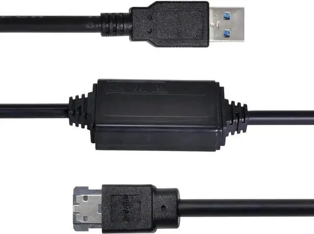 Main image of USB 3.0 to eSATA 6Gbps Adapter, Power eSATA Converter, Bidirectional USB 3.0eSATA Plus Adapter for Hard Drives