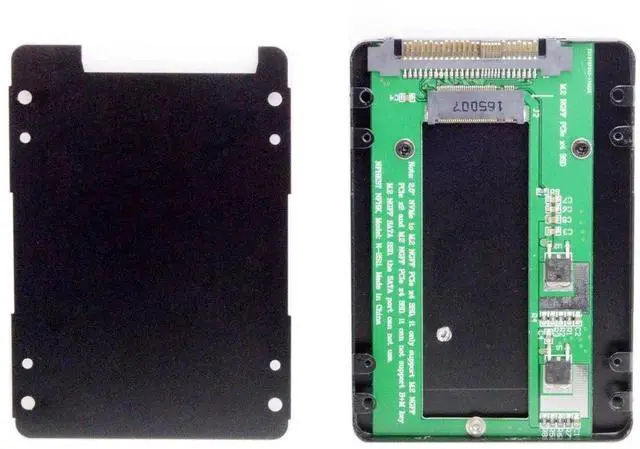 Alt view image 5 of 7 - SFF8639 U.2 to NVMe M.2 MKey NGFF PCIe SSD Converter Adapter for Case & Enclosure
