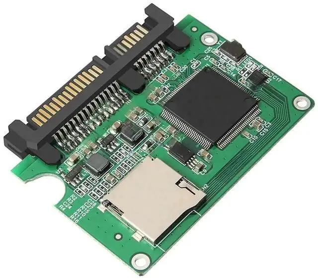 Main image of Micro SD TF Card to 22Pin SATA Adapter Card, TF to 7+15Pin SATA Converter for 2.5" HDD Enclosure, Mini Expansion Card