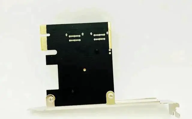 Alt view image 5 of 6 - 4Port PCIE to SATA 3.0 Expansion Card with Bracket, PCI Express SATA III 6Gbps Adapter Board for PC Computer Chassis