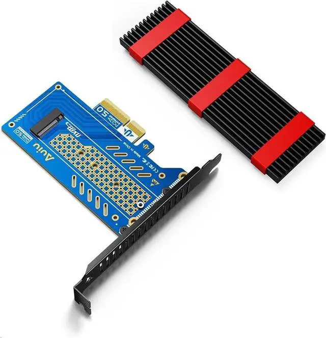 Main image of PCIE 5.0 X4 to M.2 NVMe B+M Key Expansion Card, HighSpeed SSD Adapter for 2230 2240 2260 2280, Compatible with PCIe X4/X8/X16 Slots