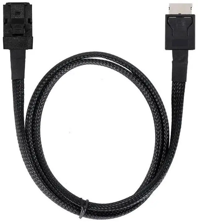 Main image of 50cm OcuLink SFF8611 4i to Mini HD SFF8643 Active PCIe SSD Data Cable
