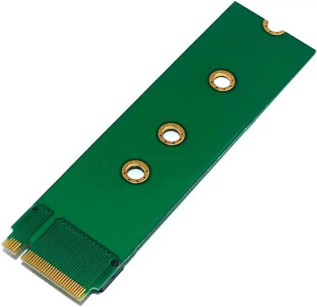 Alt view image 2 of 3 - QINDIAN M.2 NGFF KeyB to KeyB Adapter Riser Card, SATABus NGFF SSD & M.2 WiFi Card Converter AddOn Card