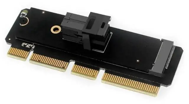 Main image of M.2 M-Key NVMe to SFF-8643 U.2 Adapter Card, PCIe 4.0 Backward Compatible with PCIe 3.0