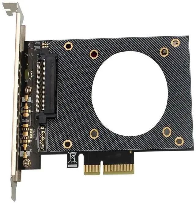Main image of U.2 SFF-8639 to PCIe 3.0 X4 Expansion Card, NVMe U.2 SSD Adapter Card for 2.5" U.2 Drive, Support Desktop PC Server Workstation