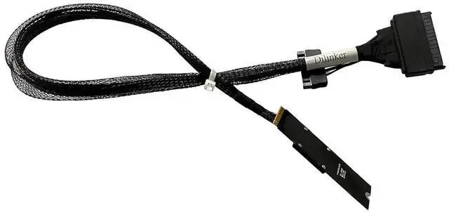 Alt view image 4 of 5 - PCIe 4.0 M.2 to U.2 NVMe Adapter, SFF-8639 U.2 SSD to M.2 Host Converter with 75CM Power Cable