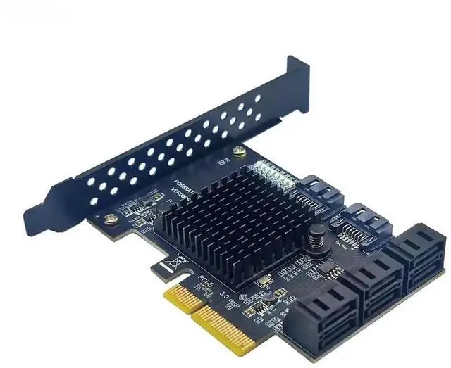Main image of PCIe X4 to 8-Port SATA 3.0 Expansion Card, 6Gbps SATA Controller Adapter for HDD SSD