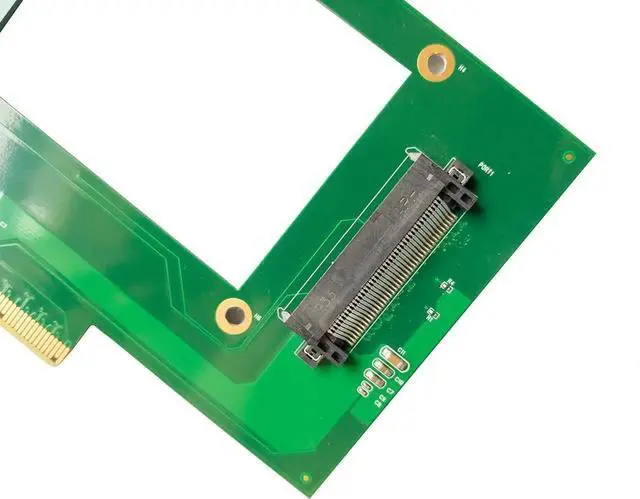 Alt view image 4 of 5 - PCIe 4X to U.2 NVMe Adapter Card, SFF-8639 Converter for 2.5" NVMe SSD (PEX4SFF8639)