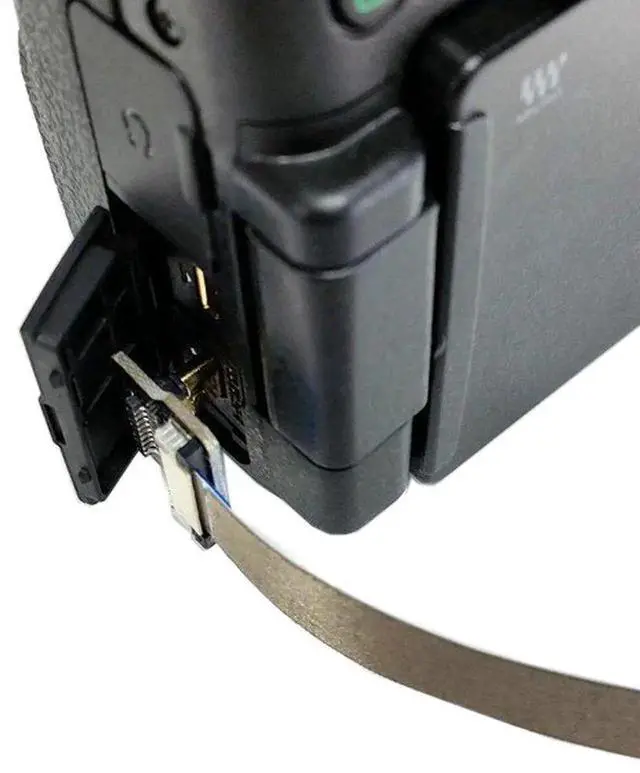 Alt view image 2 of 7 - 50cm FPC Flat Micro HDMI to HDMI Cable, 90° Down Angled Male to Male for FPV Multicopter Aerial Photography