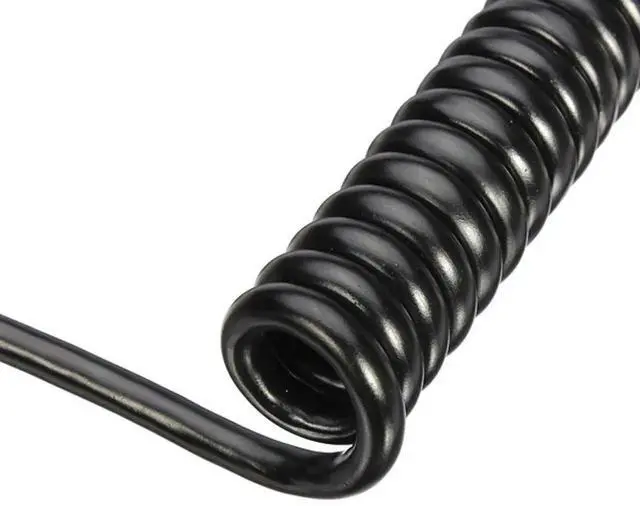 Alt view image 2 of 7 - 1.2M 90° Right Angled Coiled HDMI to Mini HDMI Cable, 4K@60Hz High Speed Cord