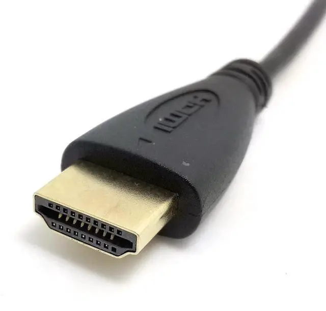 Alt view image 6 of 6 - 150cm 90° Right Angled Micro HDMI to HDMI Male Cable for Phone & Tablet