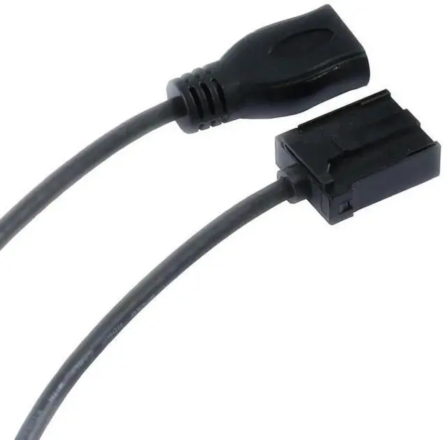 Alt view image 3 of 6 - 27.56 Inch Automotive HDMI Type E Male to A Female Cable, 4K Ultra HD Cord for Car Use