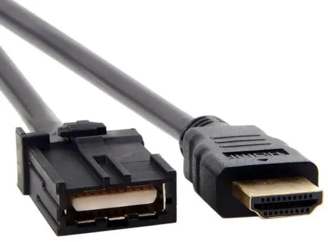 Alt view image 2 of 7 - 1.5M Automotive Grade HDMI 1.4 Cable, Type E to Type A, Video Audio Cord Compatible with Hyundai H1