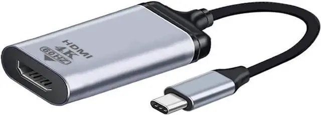 Alt view image 4 of 7 - USB-C to HDMI Adapter Cable, 4K@60Hz 1080P, Type C Male to HDMI Female Converter for Phone, Tablet & Laptop