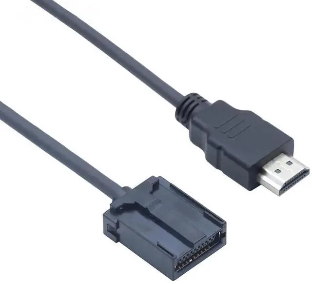 Main image of 0.5M Automotive HDMI Cable, Type E to Type A Male to Male, HDMI 2.0 4K Ultra HD, Shockproof Copper Cord for Car Display System