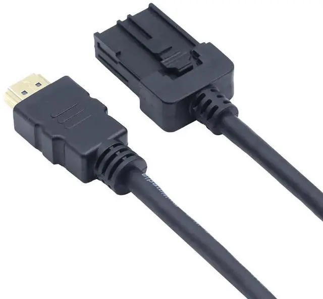 Alt view image 3 of 5 - 2M Automotive HDMI Cable, Type E Male to Type A Male, HDMI 2.0 4K Ultra HD Anti-Vibration High Speed AV Cord for Car Multimedia