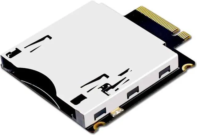 Main image of PH418B CFexpress Type-B to M.2 M-Key NVMe Adapter Card, PCIe 4.0 X2, for Camera Card Testing & Data Transfer