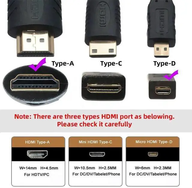 Alt view image 6 of 7 - 90 Degree Right Angled Micro HDMI to HDMI Cable, Stretch Spring Design, Black HD Cord for Phone, Tablet and Camera