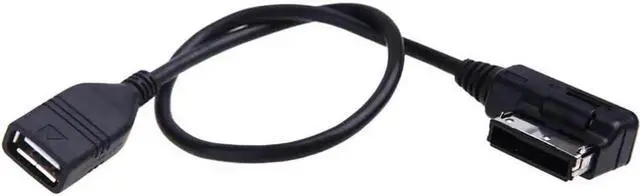 Alt view image 7 of 7 - AMI MDI USB AUX Media Adapter Cable, Car Audio Cord Compatible with VW Audi 2014 A4 A6 Q5 Q7