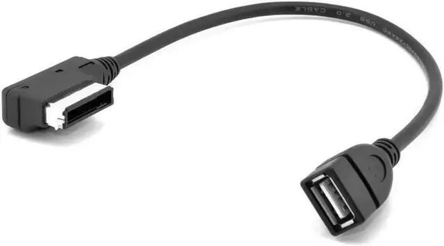 Alt view image 2 of 7 - AMI MDI USB AUX Media Adapter Cable, Car Audio Cord Compatible with VW Audi 2014 A4 A6 Q5 Q7