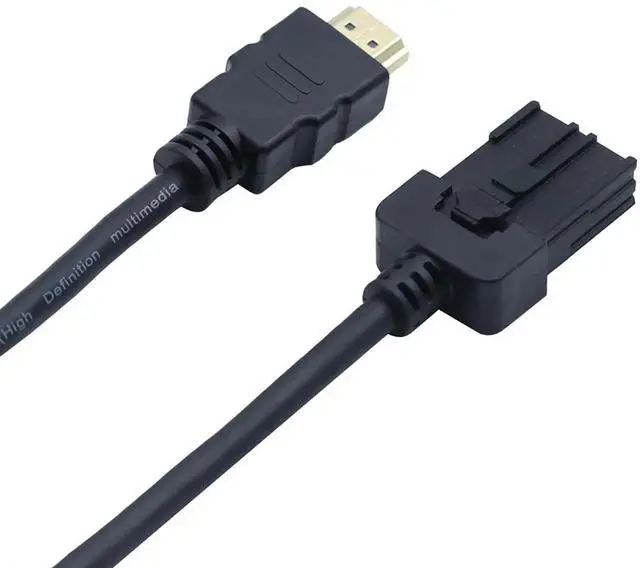 Alt view image 5 of 5 - 5M Automotive HDMI E Type to A Type Male Cable, HDMI 2.0 4K Ultra HD Anti-Vibration Multimedia Cord for Car Display