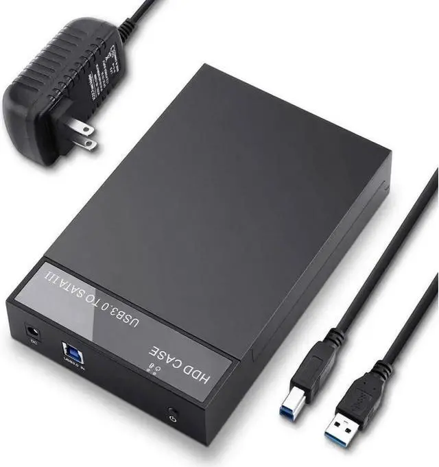 Alt view image 7 of 7 - 2.5" & 3.5" SATA HDD Docking Station, SATA to USB 3.0 External Hard Drive Enclosure