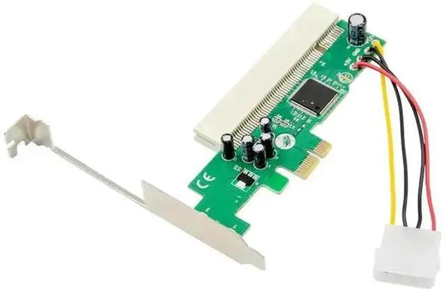 Main image of PCI-E to PCI Expansion Adapter Card with ASM1083 Chipset, High Efficiency PCI Express to PCI Bus Converter for Desktop PC
