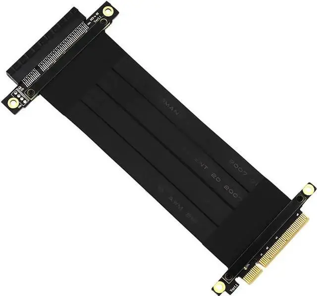 Main image of 20cm PCIe 3.0 x8 to x4 180-Degree Riser Extension Cable for 1U & 2U Server Chassis